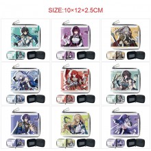 Honkai Star Rail game zipper wallet purse