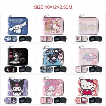 Sanrio Melody kitty Cinnamoroll Kuromi anime zippe...