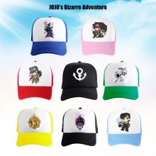 JoJo's Bizarre Adventure anime mesh baseball caps ...