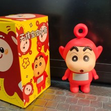 Crayon Shin-chan cos Teletubbies anime figure