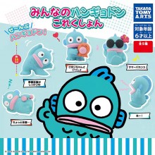 Sanrio Ugly Fish Hangyodon anime figures set(5pcs ...