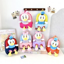 Donald Fauntleroy Duck anime plush backpack bag