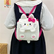 Hello kitty anime plush backpack bags