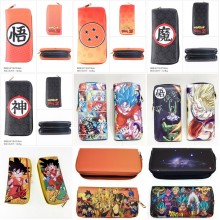 Dragon Ball anime zipper long wallet