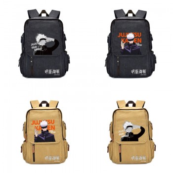 Jujutsu Kaisen anime canvas backpack bags