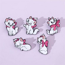 Marie Cat anime alloy brooch pins