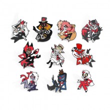 Hazbin Hotel anime alloy brooch pins