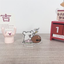 Cute dog stand acrylic figure