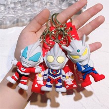 Ultraman anime figure doll key chains