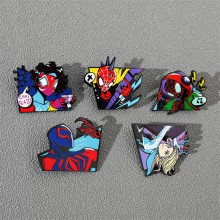 Spider-Man alloy brooch pins