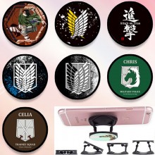 Attack on Titan anime foldable grip socket phone h...