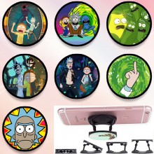 Rick and Morty anime foldable grip socket phone ho...