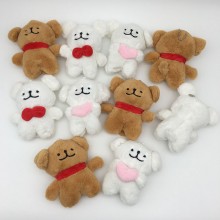 4.8inches a dog anime plush dolls set(10pcs a set)12CM