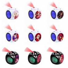 Hazbin Hotel anime LCD Projection Digital Alarm Cl...