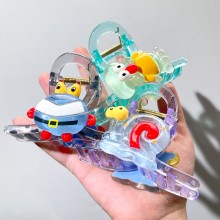 Spongebob anime hairpins