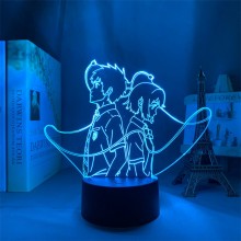 Your Name anime 3D 7 Color Lamp Touch Lampe Nightl...
