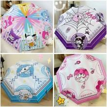 My Melody Cinnamoroll Kuromi anime automatic umbre...