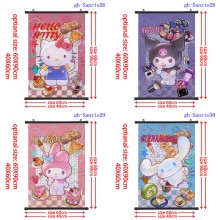 Sanrio Melody kitty Cinnamoroll Kuromi anime wall ...