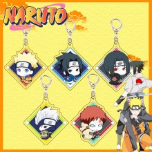 Naruto anime acrylic key chains