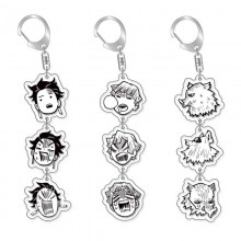 Demon Slayer anime acrylic key chains