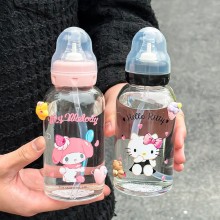 Sanrio Melody kitty Cinnamoroll Kuromi anime straw...