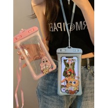 Spongebob anime waterproof mobile phone bag case u...