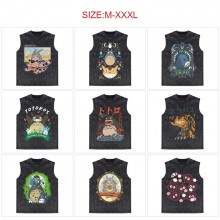Totoro anime 250g cotton direct injection sleevele...