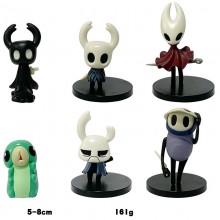 The Hollow Knight game figures set(6pcs a set)(OPP bag)