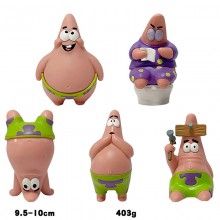 Spongebob Patrick Star anime figures set(5pcs a se...