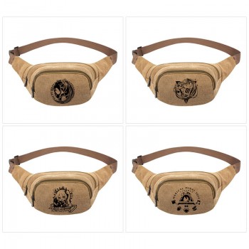 Hatsune Miku anime canvas pocket waist pack bag