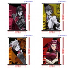 Code Geass anime wall scroll wallscrolls 60*90/40*...