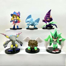 Yu Gi Oh Duel Monsters anime figures set(6pcs a se...