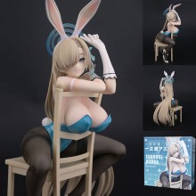 Blue Archive Itinose Asena sitting chair bunny girl anime figure