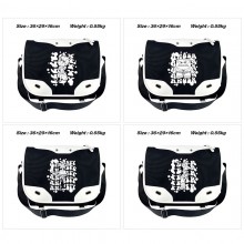 Inside Out PU waterproof crossbody satchel shoulder bag
