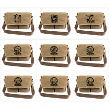 Kaiju No.8 anime canvas crossbody satchel shoulder bag
