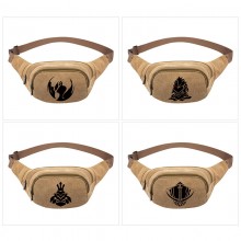 Solo Leveling anime canvas pocket waist pack bag
