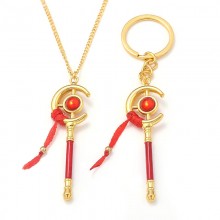 Frieren Beyond Journey's End anime key chain neckl...