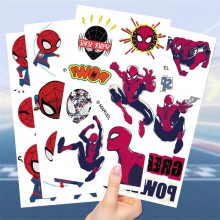 Spider-Man Waterproof Temporary Tattoo Stickers se...