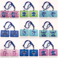 Stitch ID cards holders cases lanyard key chain