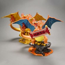 Pokemon Charizard Wealth God anime figure