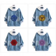 Grandmaster of Demonic Cultivation fake two pieces denim jacket hoodie cloth