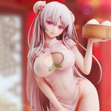 UC Peach Bun Girl Peach Bun Sauce Anime Figure