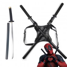 Deadpool cosplay weapon knife wooden swords 75/100...