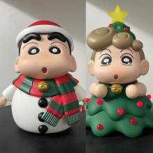 Christmas Crayon Shin-chan anime figure(can lighta...