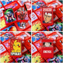 Spider man Joker One Piece anime Two-sided Zippo O...