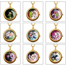 Hunter x Hunter anime rotating necklace pocket wat...