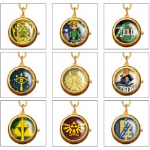 The Legend of Zelda game rotating necklace pocket ...