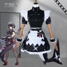 Zenless Zone Zero Ellen Joe Maid Cosplay Costume W...