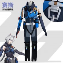 Zenless Zone Zero Seth Lowell Cosplay Costume Wig ...