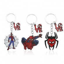Spider-Man anime alloy necklace key chain keychain...
